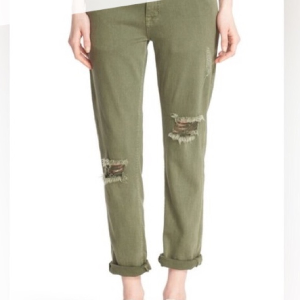 Current/Elliott "The Fling" Destroyed Jeans